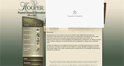 Desktop Screenshot of hooperfuneralhome.net